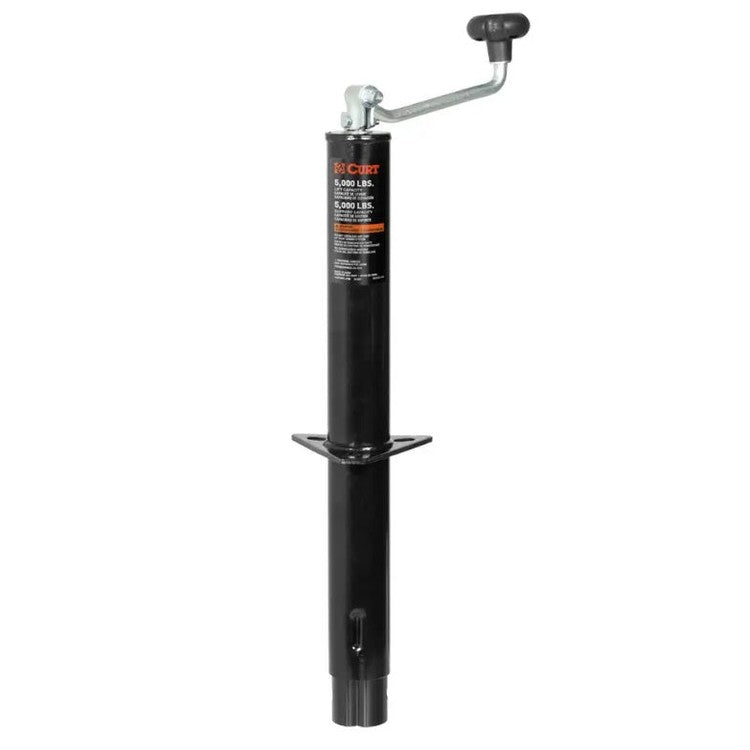 Curt 25007 A-frame trailer jack 5,000 lb capacity 15 inch travel