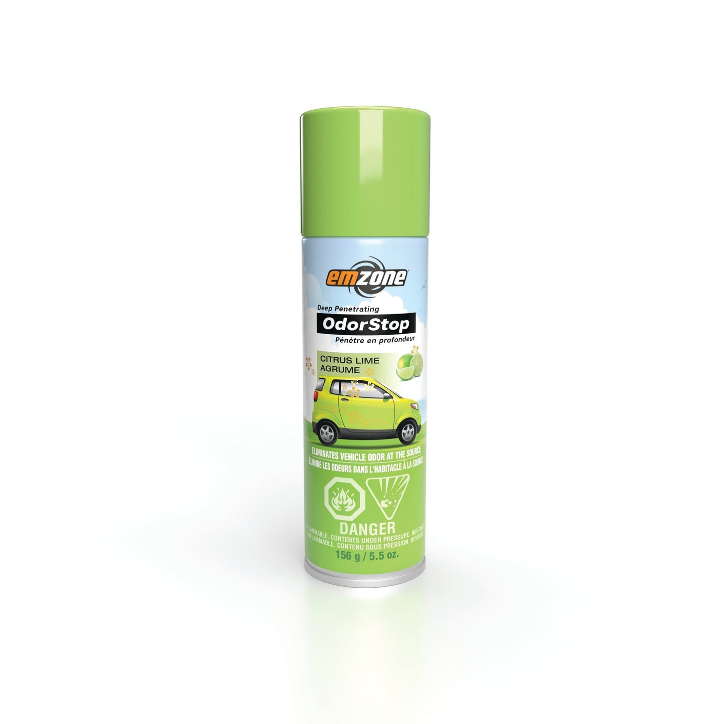 Emzone OdorStop Odor Neutralizer Citrus Lime 156 g can