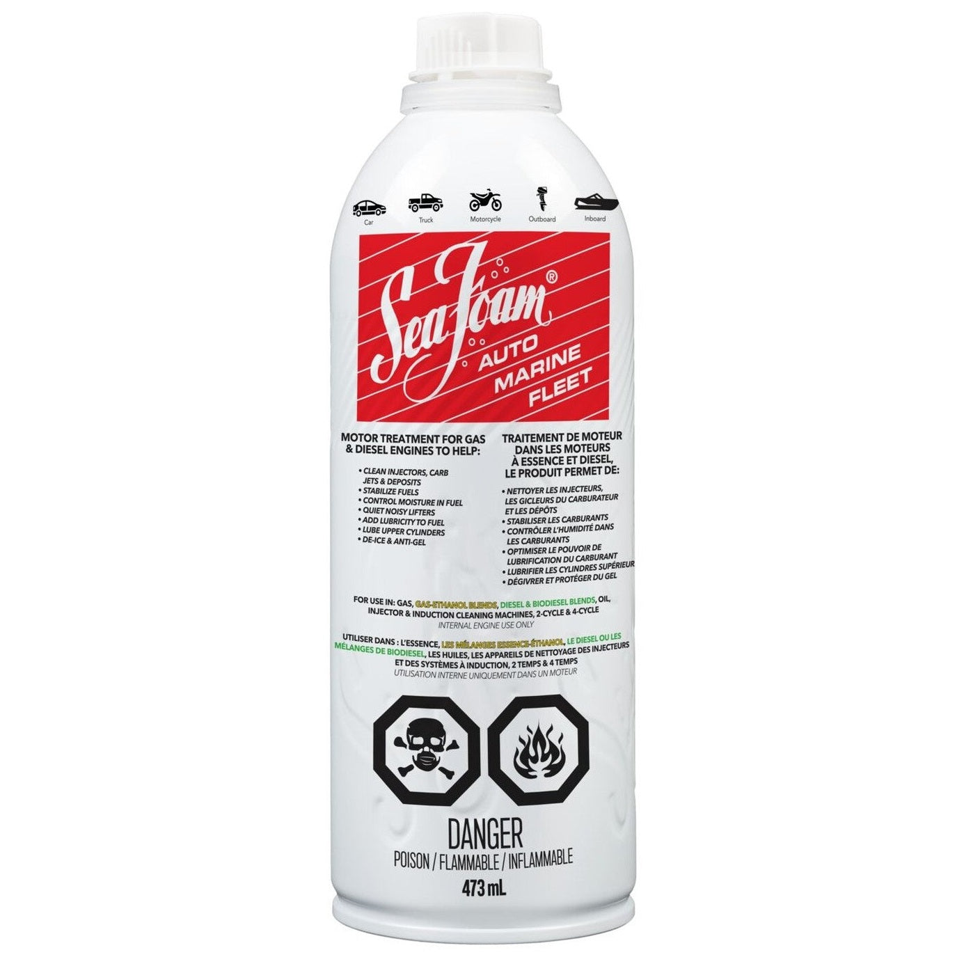 Sea Foam Motor Treatment 16 oz can fuel and oil additive