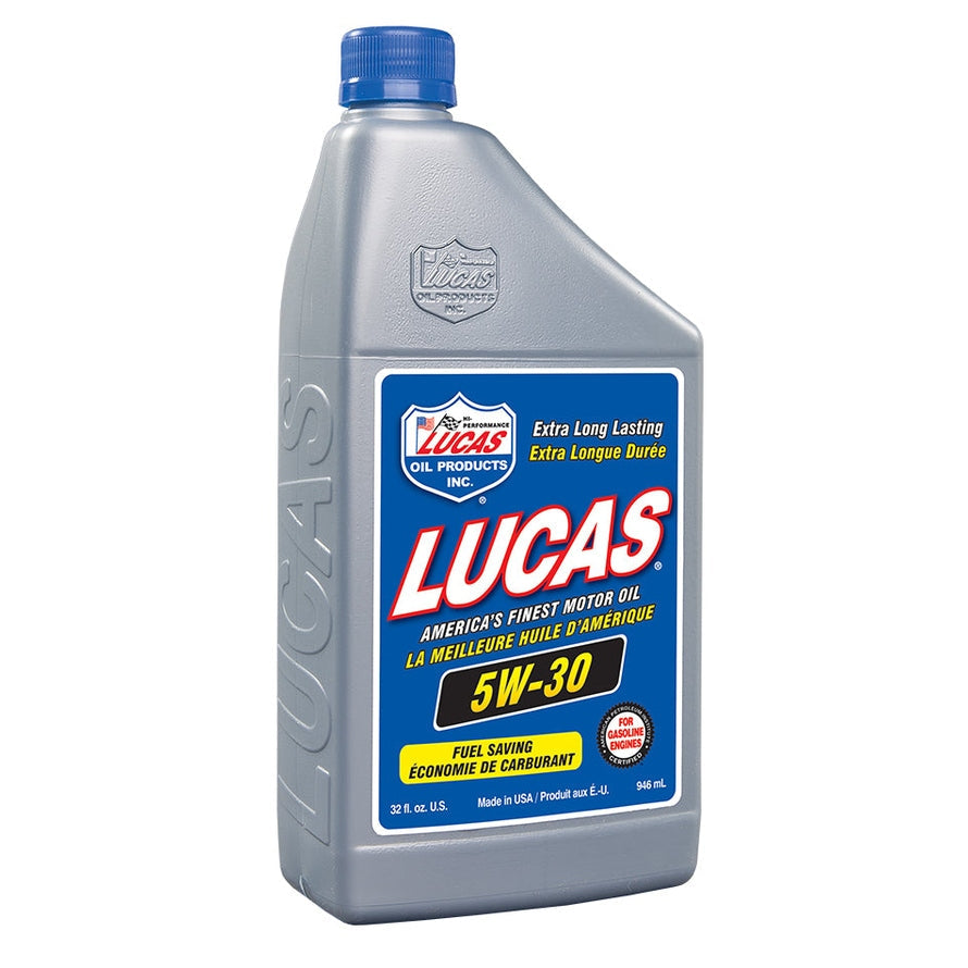 Lucas Oil 20474 SAE 5W-30 Motor Oil 1 Quart bottle