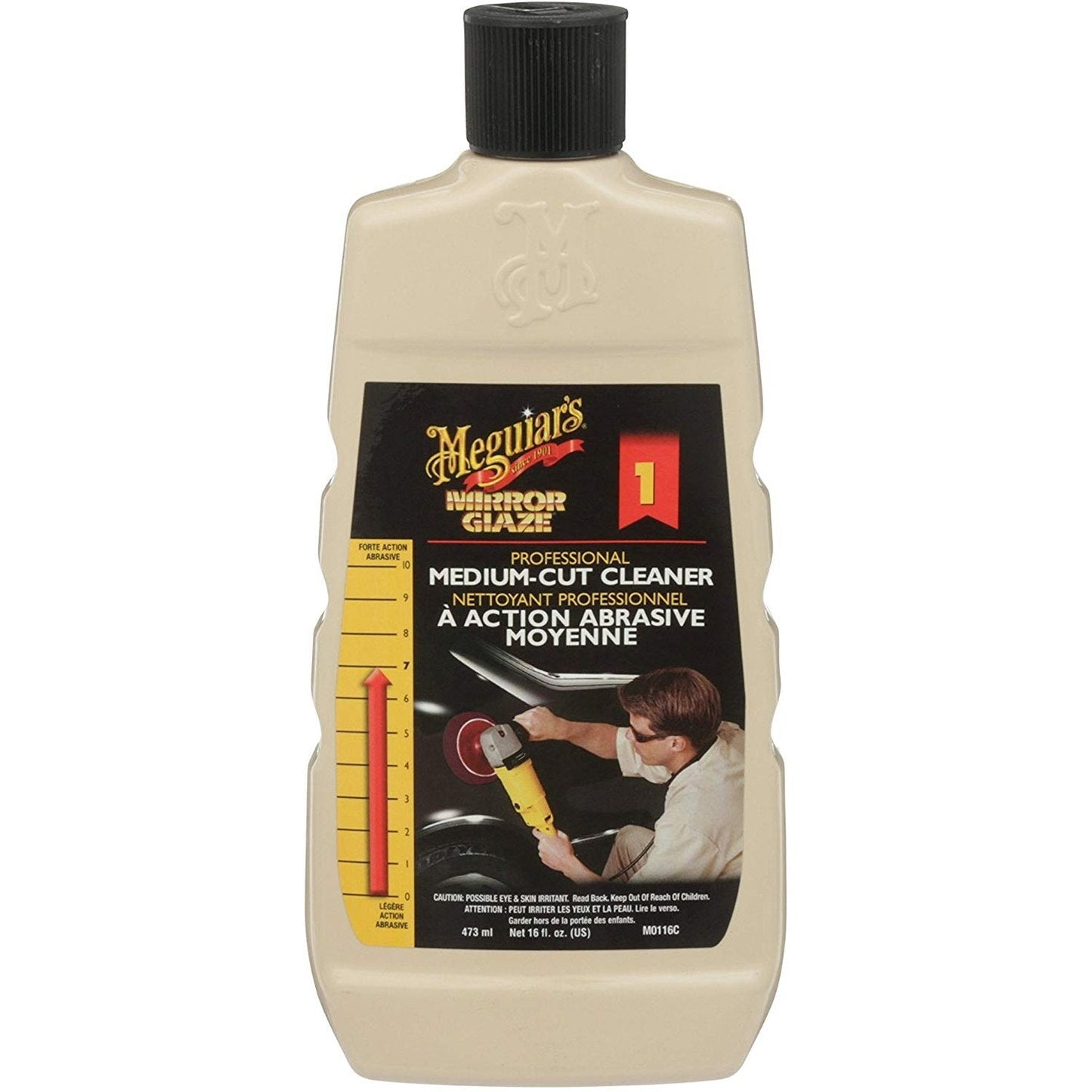 Meguiar’s M0416C Mirror Glaze Heavy Duty Cleaner 16 oz bottle