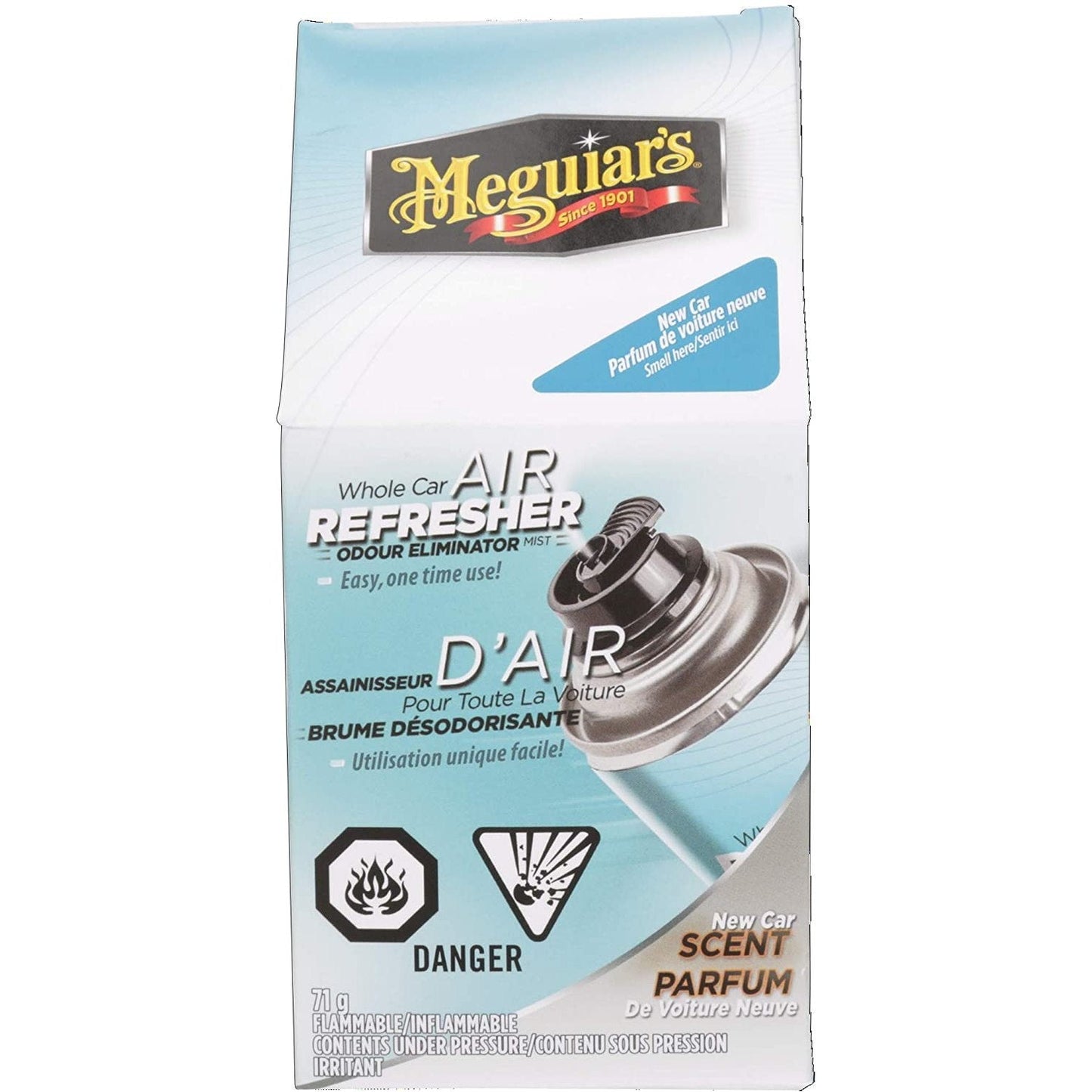 Meguiar’s G16402C New Car Scent Whole Car Air Refresher 71 g can