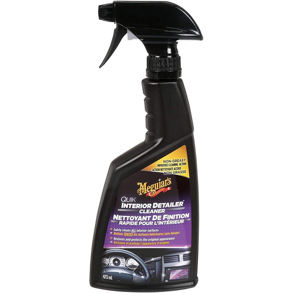 Meguiar’s Quik Interior Detailer 473 mL spray bottle