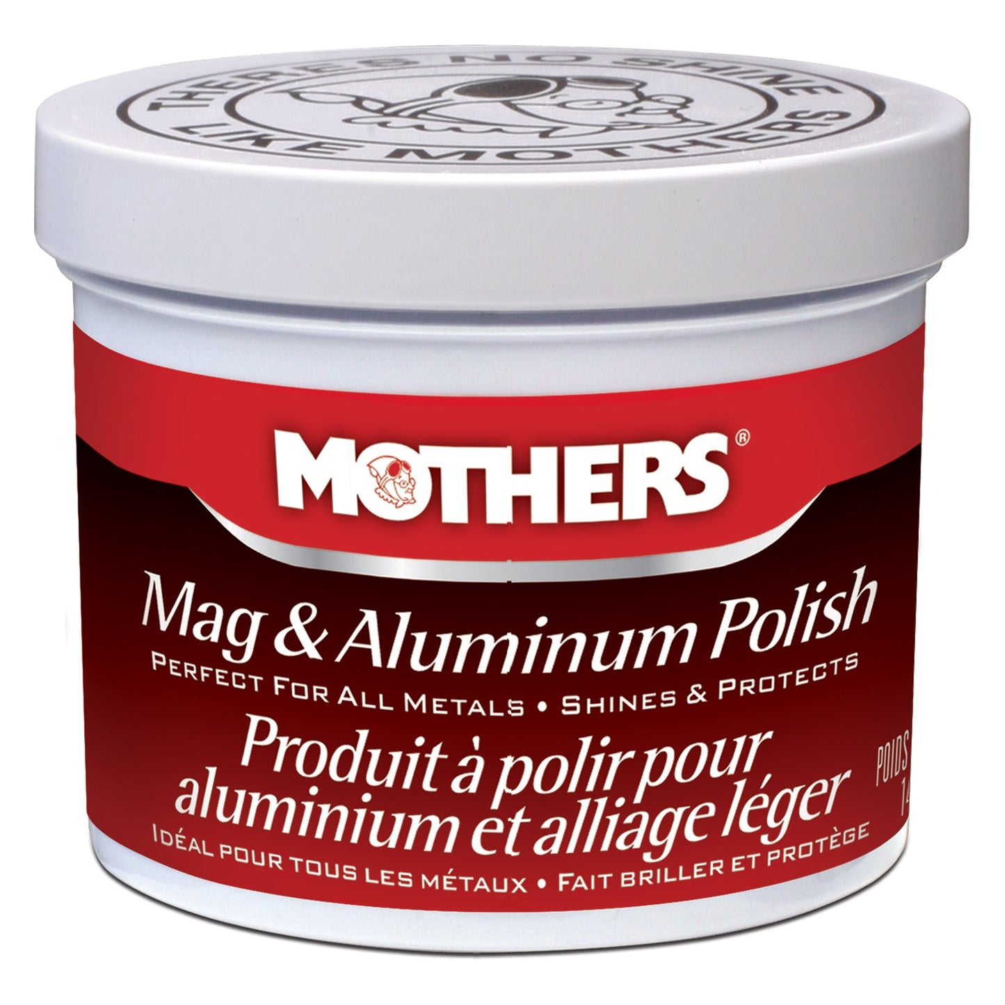 Mothers 35100 Mag & Aluminum Polish 5 oz jar