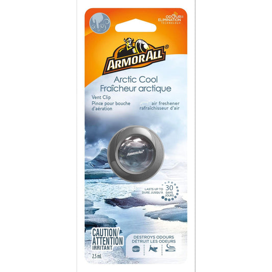 Armor All Arctic Cool Vent Clip 2.5 mL car air freshener
