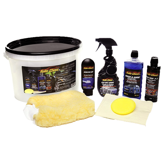 Auto-Chem 1138 car care detail bucket complete kit
