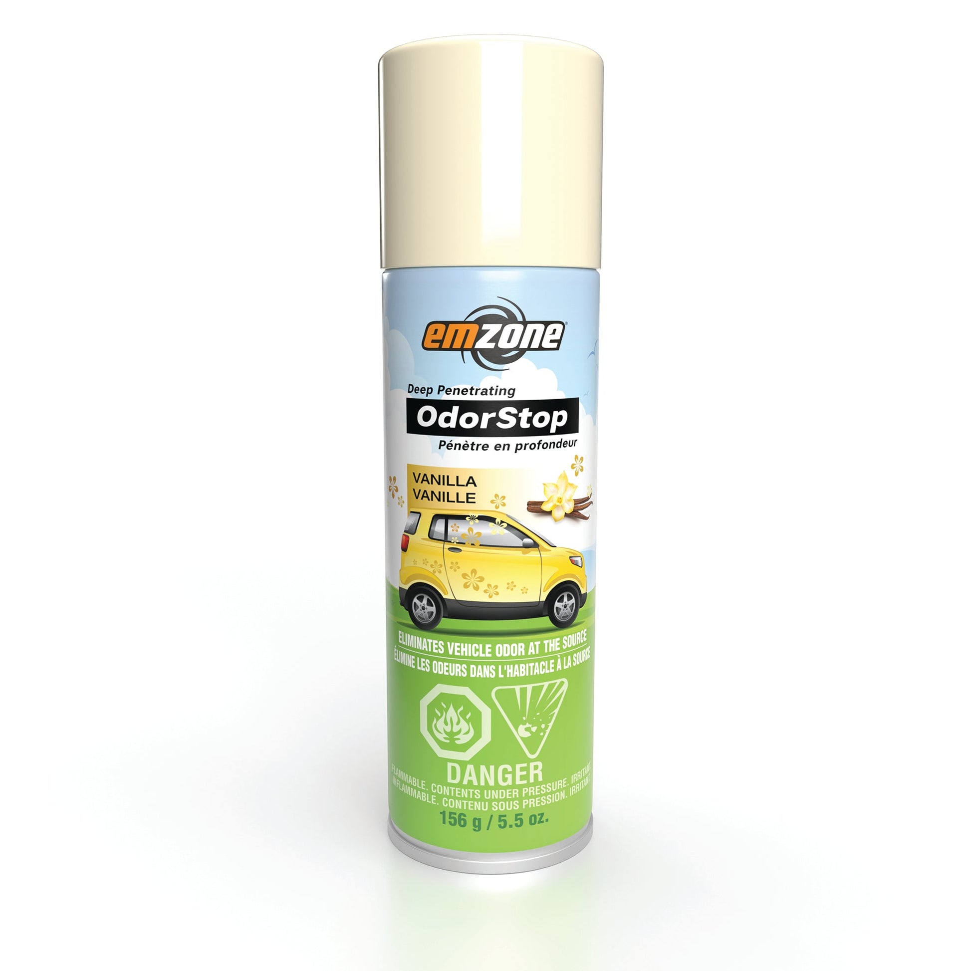 Emzone OdorStop Odor Neutralizer Vanilla 156 g can
