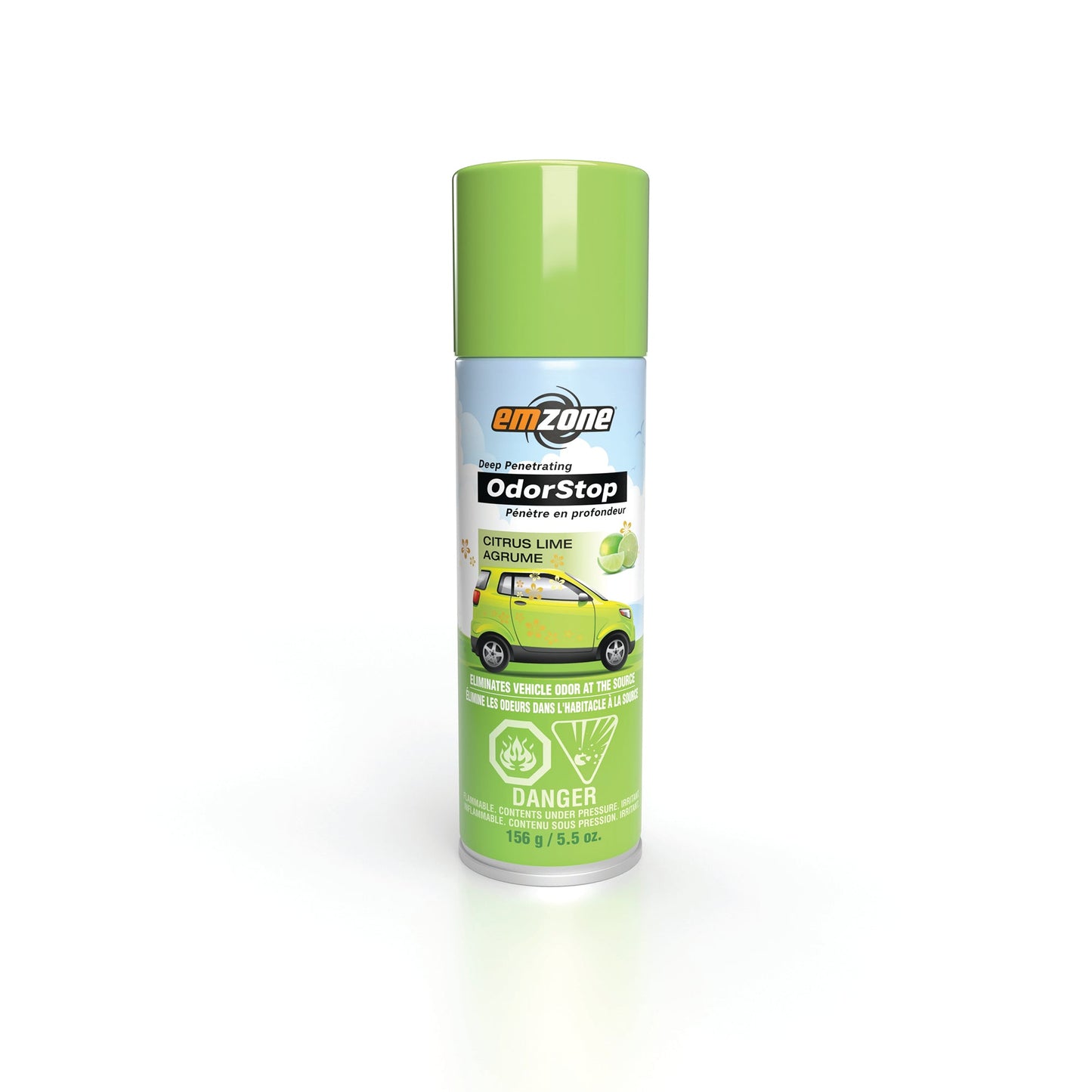 Emzone OdorStop Odor Neutralizer Citrus Lime 156 g can
