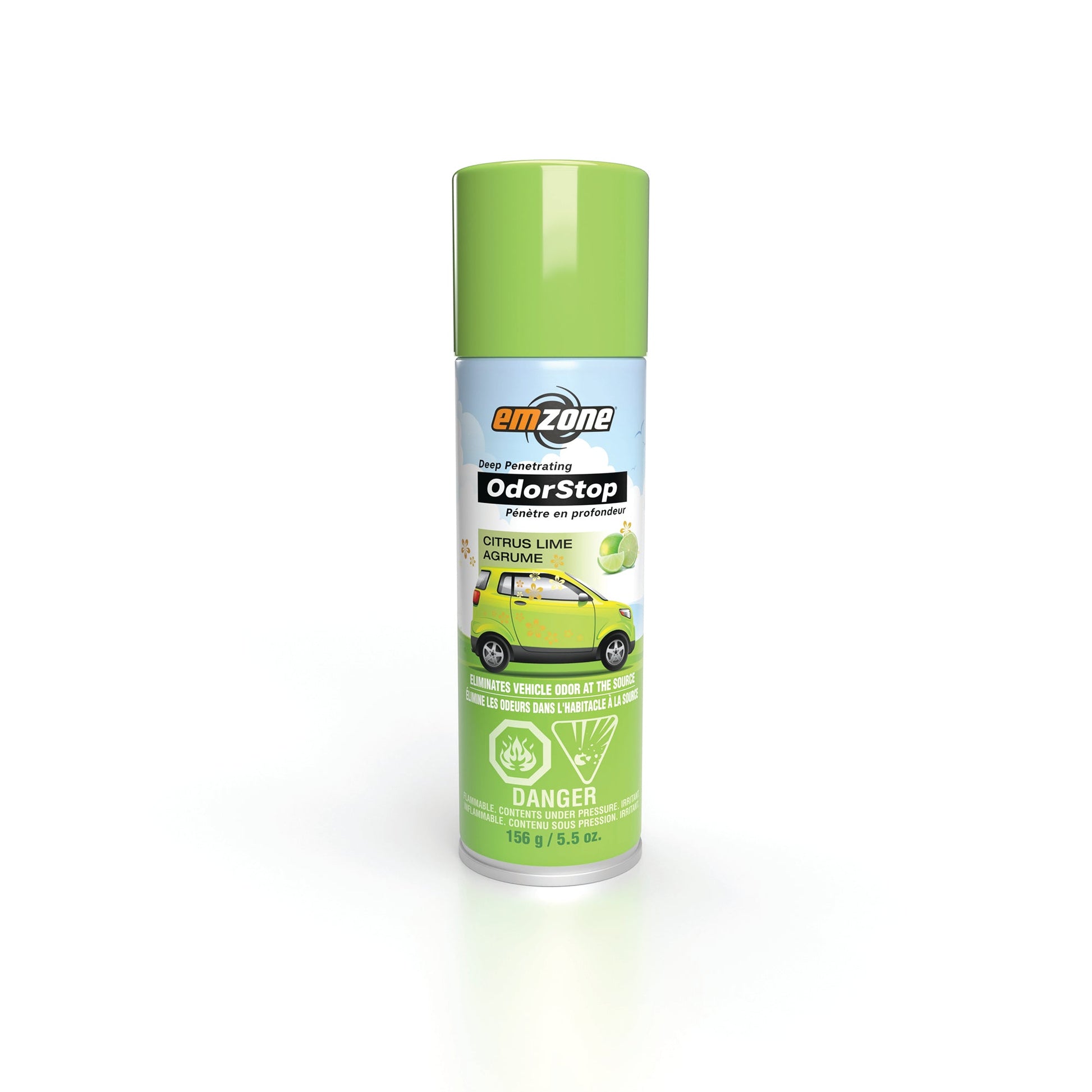 Emzone OdorStop Odor Neutralizer Citrus Lime 156 g can
