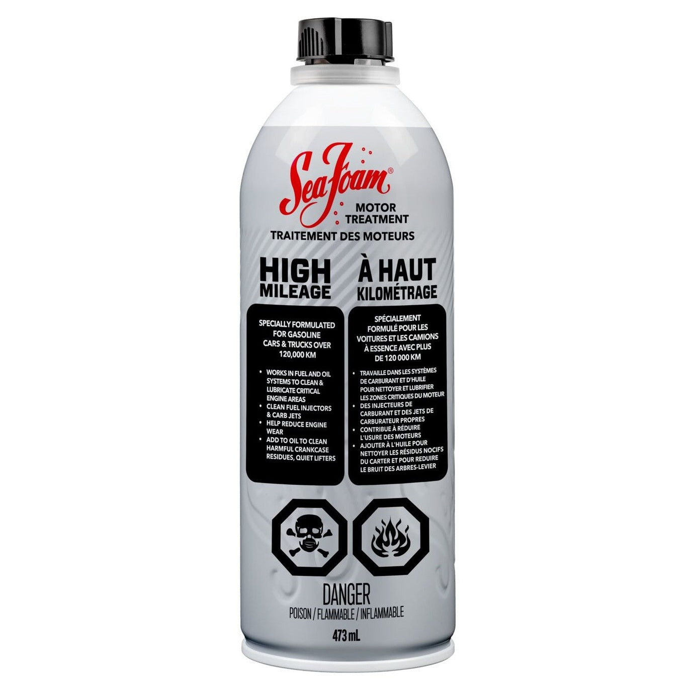Sea Foam High Mileage Motor Treatment 473mL bottle