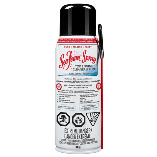 Sea Foam Spray 14 oz aerosol upper engine cleaner and lubricant