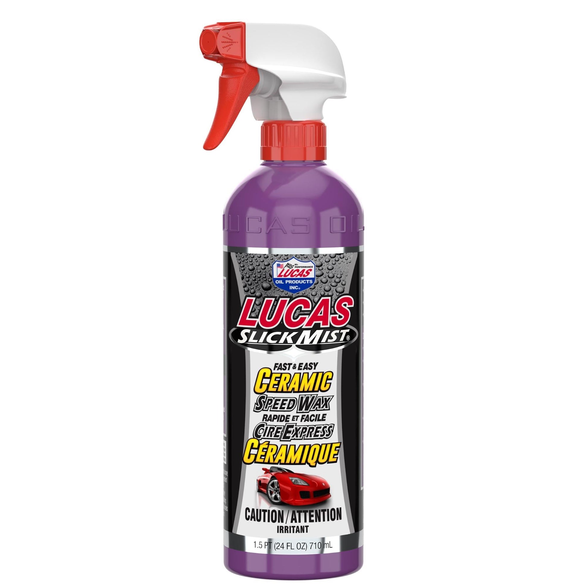 Lucas Oil Slick Mist Ceramic Speed Wax 710 mL bottle 21294

