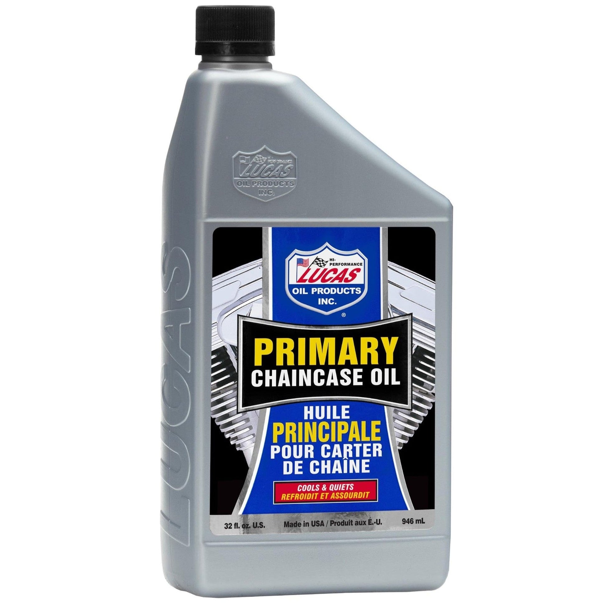 Lucas Oil 20790 Primary Chaincase Oil 1 Quart 946 ml bottle