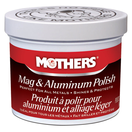 Mothers 35100 Mag & Aluminum Polish 5 oz jar
